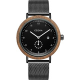 Czoka Reloj De Madera Para Hombre Y Mujer Movimiento De