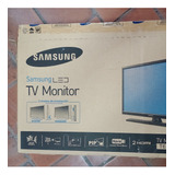 Monitor Tv Led Samsung 24'' 2hdmi Control Remoto En Caja 