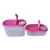 Kit 2 Modulares  Mantimentos Armazenar Alimentos Tupperware 