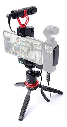 Kit Vlogging Movo Para Dji Osmo Pocket 1, 2 - Micrófono