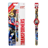 Reloj Digital Transformers Original Hasbro Cod Trrj6 Bigshop