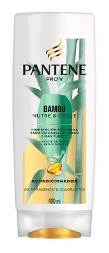 Acondicionador Pantene Bambú Nutre Y Crece 400ml