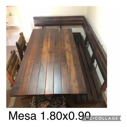 Mesa De Jantar - Madeira Maciça - Estilo Colonial