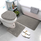 Luxury Home Collection Juego De Alfombras De Baño De Microfi