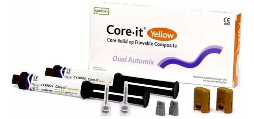 Core It Dual Cemento Resinoso Definitivo  Spident 2x 10ml