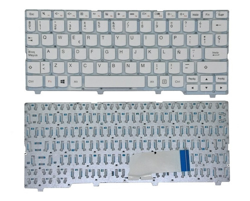 Teclado Español Blanco Lenovo 100s-11iby 100s-11 100s Series