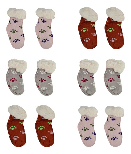Pantumedias Con Corderito X12 20x8cm Antideslizante 90486