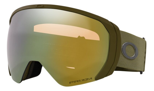 Oakley Antiparras Ski Flight Path L Brush Prizm Sage Gold