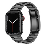 Pulseira De Metal Para Apple Watch 7 6 Se 41/45mm 40/44mm