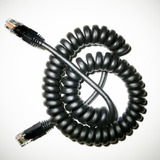 Cable Ethernet Cat5e En Espiral Curlynet 24awg (4-15 Pies)