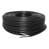 Cable Uso Rudo St 2x10 Negro 100% Cobre 600v Nom 30m Cdc