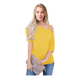 Blusa Moda Casual Kátaleya #513 Hombro Descubierto Elegante