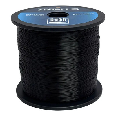 Bobina Pesca Nylon Amberjack Stark Todas Medidas Tanza Color Color Negro 0.50 Mm - Resistencia 22.40 Kg - 500 Mts | MercadoLibre