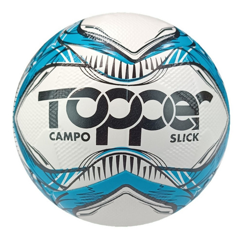 Bola Futebol De Campo Topper Slick Fusionada Oficial