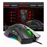 Mouse Gamer Para Jogo 7.200 Dpi Óptico Com Led Rgb Usb