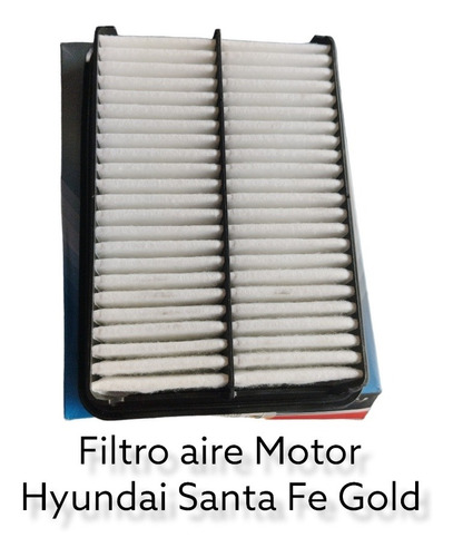 Filtro Aire Motor Hyundai Santa Fe Gold  Foto 2