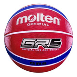 Balon Basket # 5 Molten Bgrx5-rb Color Rojo/azul