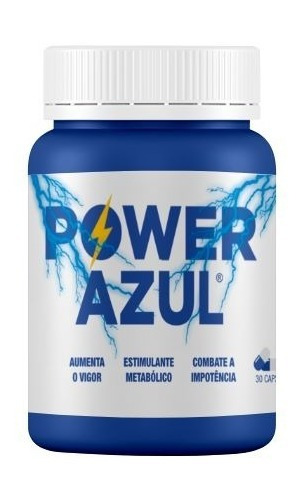 Azu Power - Pote 30 Cáps - 100% Natural 