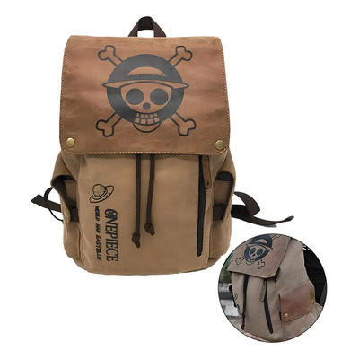 Creator Mochila De Viaje 25l Para Laptop 15.6 Diseño Anime Inspirado, Escolar Juvenil Hombre Mujer, Canvas Premium, Multiusos, Tiras Ajustables | Meses sin interés