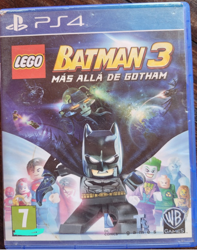 Juego Ps4 Lego Batman 3 Gothman Físico 