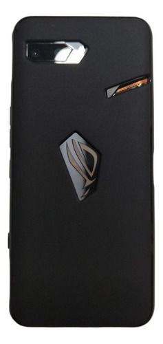 Capa Para Rog Phone 2 Zs660kl Slim Black Porosa Soft Macia