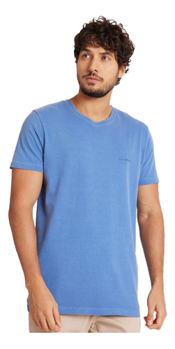 Camiseta Aramis Stonada Ve24 Azul Masculino