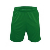 Short De Futbol Drb Verde Liso Costuras Reforzadas