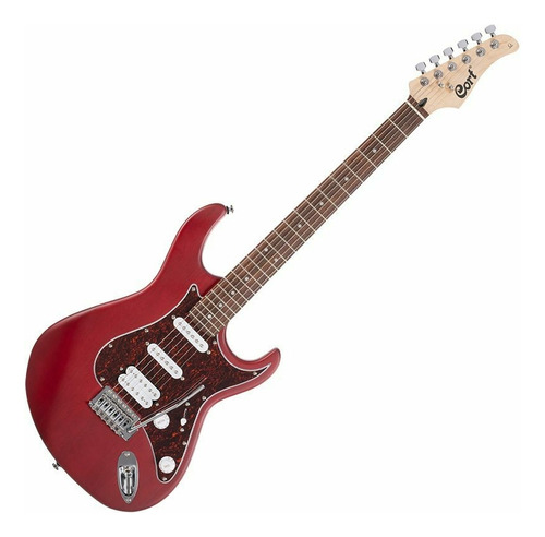 Guitarra Eléctrica Cort G110 Tipo Stratocaster Black Cherry