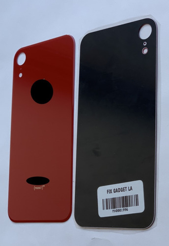 Tapa Trasera Para iPhone XR Rojo Aro Grande/big Hole