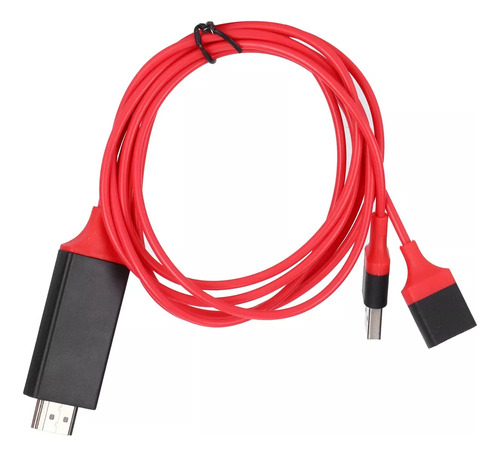 Cable Adaptador Usb Macho Y Hembra A Hdtv 1080p Av