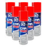 Kit 6 Limpa Contato Eletronico Spray Car Contato Car 80