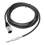 Cable Adaptador Xlr Canon Macho A Plug 6,5mm Mono 1 Mt