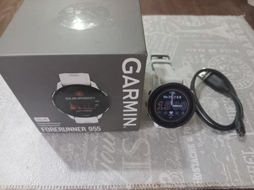 Garmin Forerunner 955 Solar Blanco