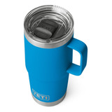 Taza De 20 Oz Aislada Al Vacío Con Tapa Yeti Rambler Blue