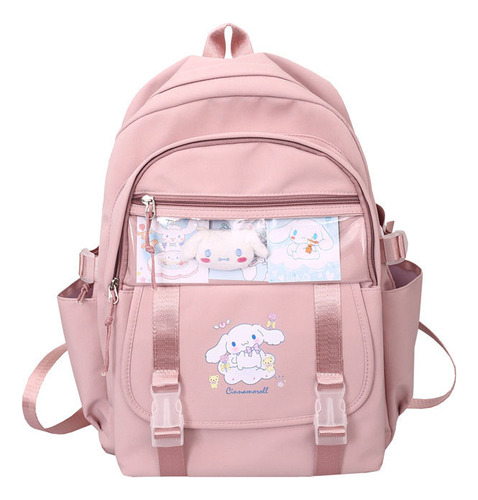 Mochila Kawaii Cute Cinnamoroll Para Estudiantes, Estilo Uni