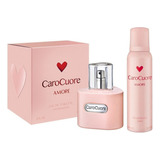 Kit Perfume X 90ml + Desodorante X 123ml Carocuore Amore