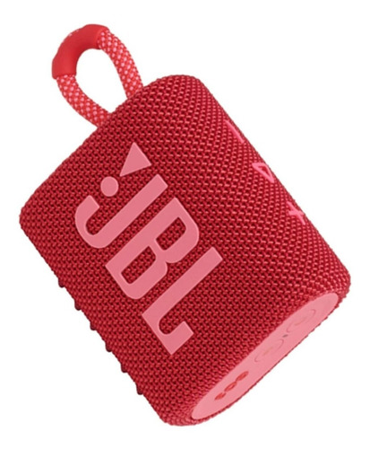 Parlante Jbl Go 3 Portátil Con Bluetooth Red Original