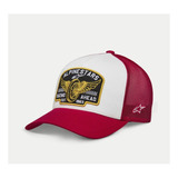 Jockey Alpinestars Heritage Patch Trucker Blanco/rojo 2024 