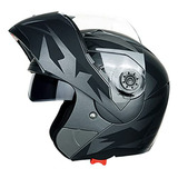 Casco De Motocicleta De Cara Completa Personalizado, Casco D