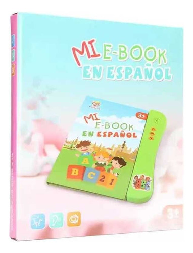 Libro Electrónico Aprendizaje Con Sonido Niños Interactivo