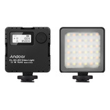 Lámpara De Fotografía, Luz De Cámara Led Bicolor Cl-36 Mini