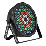 Refletor Led Par 64 Rgb 54 Leds De 3w, Dmx, Strobo Display