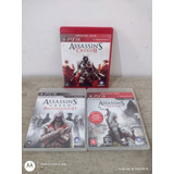 Assassisns Creed Ps3!três Jogos.