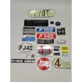 Toyota Land Cruiser Fj40 Calcomanias Y Emblemas F155 / F145