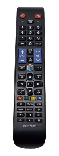 Controle Remoto Para Televisao Samsung Smart Hub 32 Polegada