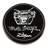 Practicador Zildjian 6 PuLG Travis Barker P1204 Color Negro
