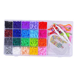 Juego De Coloridos Abalorios Hama Perler De 5 Mm Para Niños,