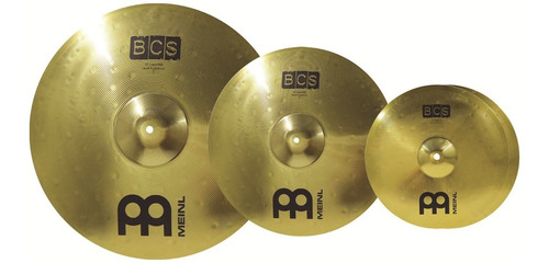 Meinl Bcs460 Set De Platillos De 14 16 20 Pulgadas