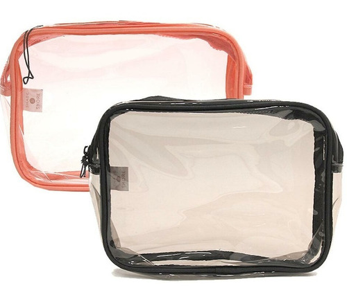 Neceser Portacosmeticos De Viaje  Transparente Pvc Cosmetico