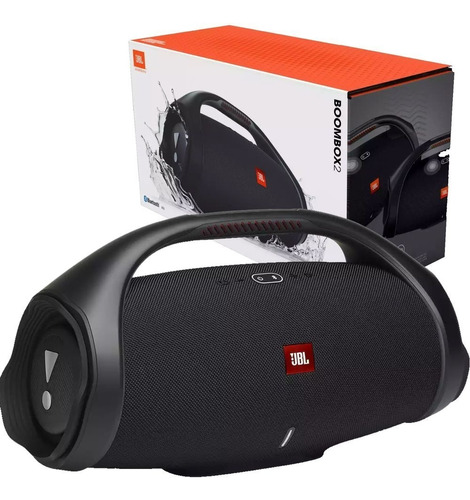 Alto-falante Jbl Boombox 2 Portátil Com Bluetooth Black 